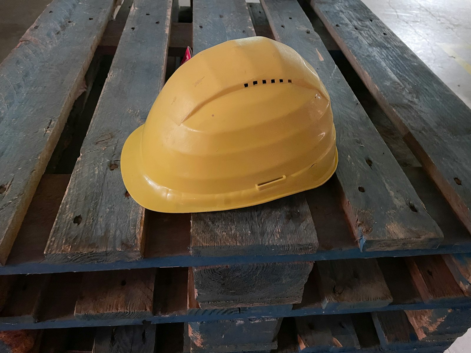 Inspecting works on site